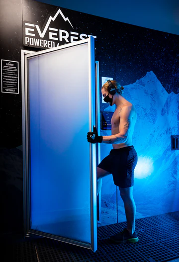 EVEREST whole body cryotherapy chamber - professional equipment in Palm Harbor Florida
